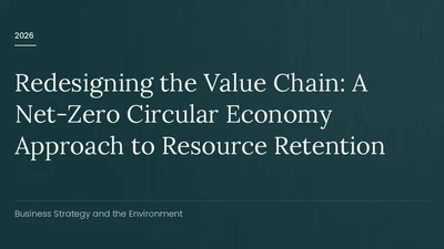 Redesigning the Value Chain: A Net-Zero Circular Economy Approach to Resource Retention featured image
