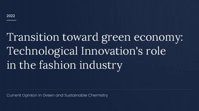 Transition toward green economy: Technological Innovation's role in the fashion industry featured image